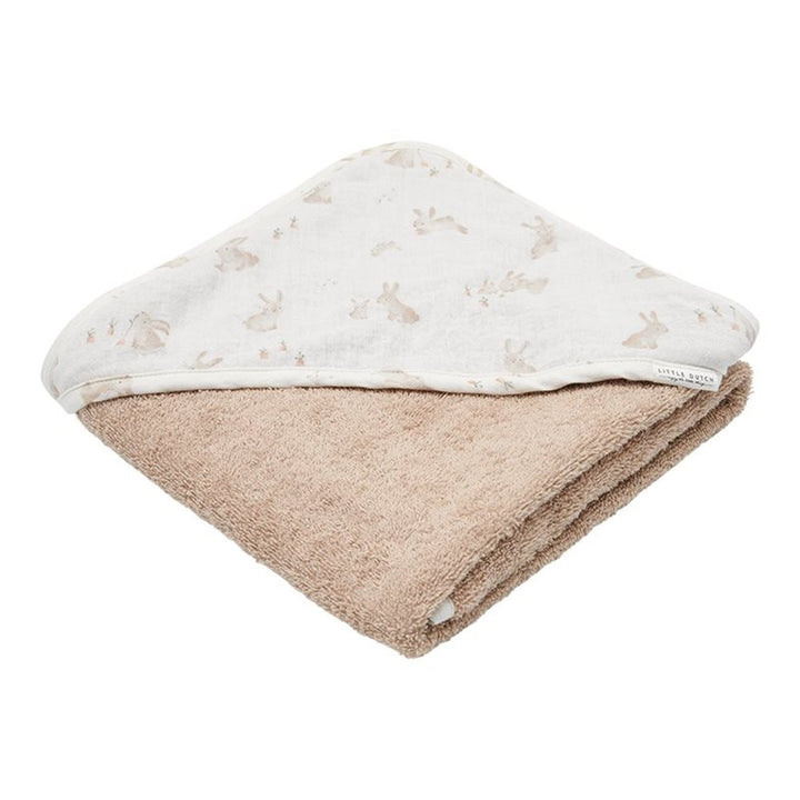 Little Dutch Bawełniany ręcznik dla niemowląt muślinowy Baby Bunny