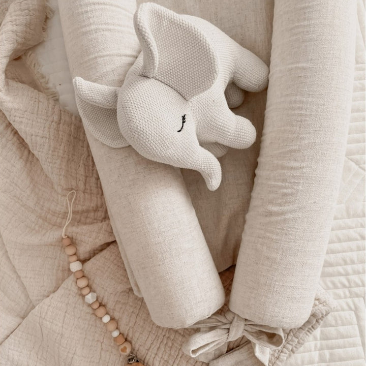 Babysteps Kokon niemowlęcy Linen White