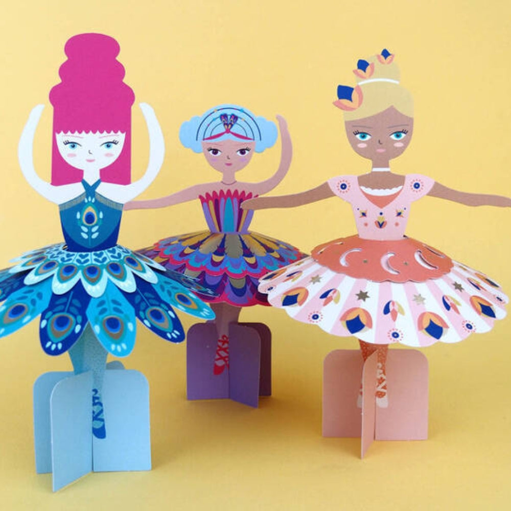 Auzou Zestaw kreatywny dla dzieci DIY Moje wróżkowe tancerki