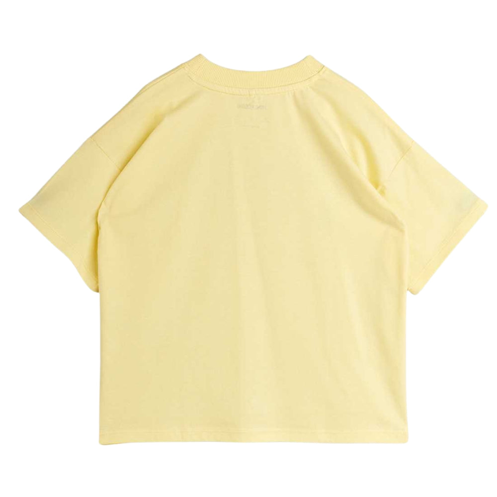 Mini Rodini Koszulka dla dzieci Panda & Cat Yellow