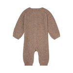 Noppies Kombinezon dla niemowlaka Monrovia Taupe Melange