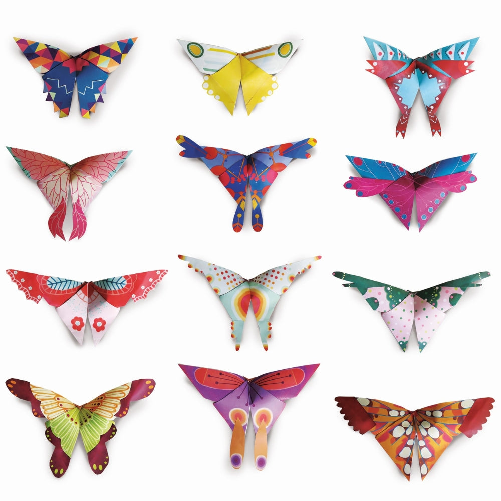 Ludattica Origami dla dzieci motyle