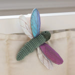 Sebra Zabawki sensoryczne dla niemowląt zestaw 3 szt. Kwiatek/Ważka/Łabędź