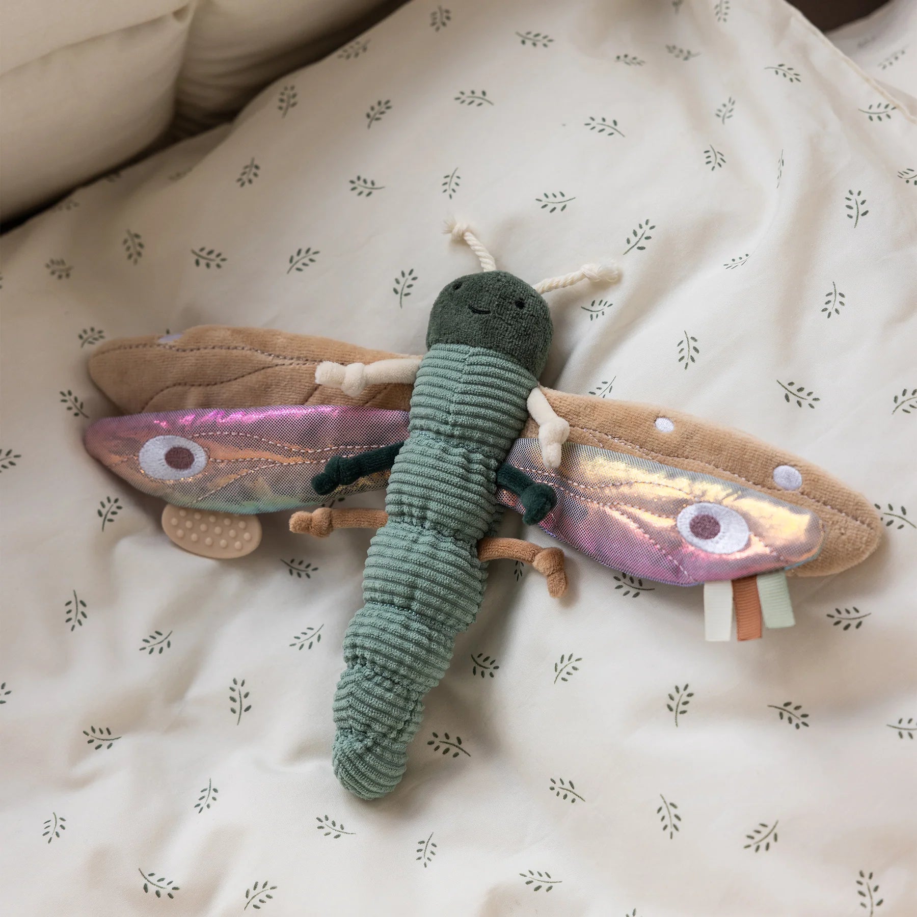 Sebra Zawieszka do wózka aktywizująca Dragonfly Dusty Green