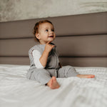 Sleepee Dwustronny śpiworek do spania z nóżkami Vintage Animals Sky Blue/Cream 1-2 lata