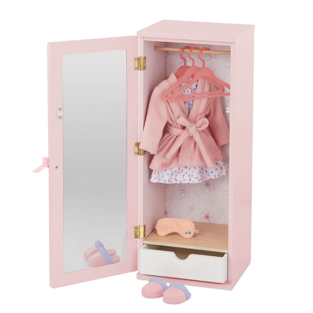Our Generation Akcesoria dla lalki Szafa z lustrem OG Fashion Closet