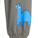 Mini Rodini Spodnie dla dzieci Dino Grey