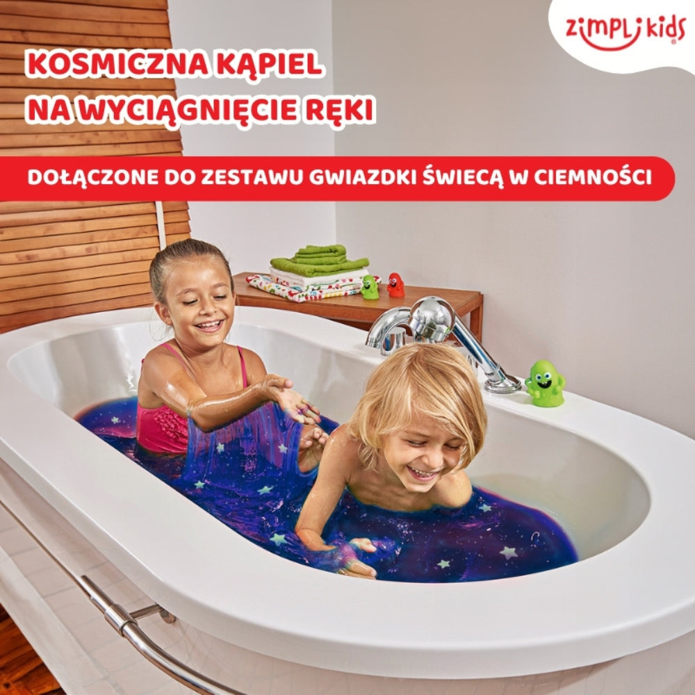 Zimpli Kids Zestaw do robienia glutów z gwiazdkami Galaxy Slime Baff