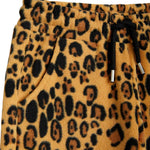Mini Rodini Spodnie polarowe Leopard