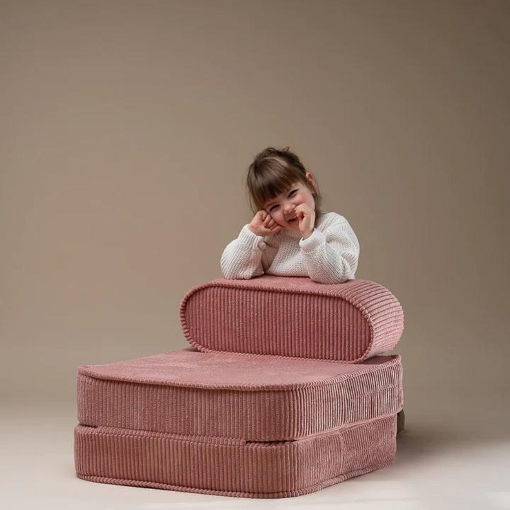 Wigiwama krzesło dla dzieci Pink Mousse Flip