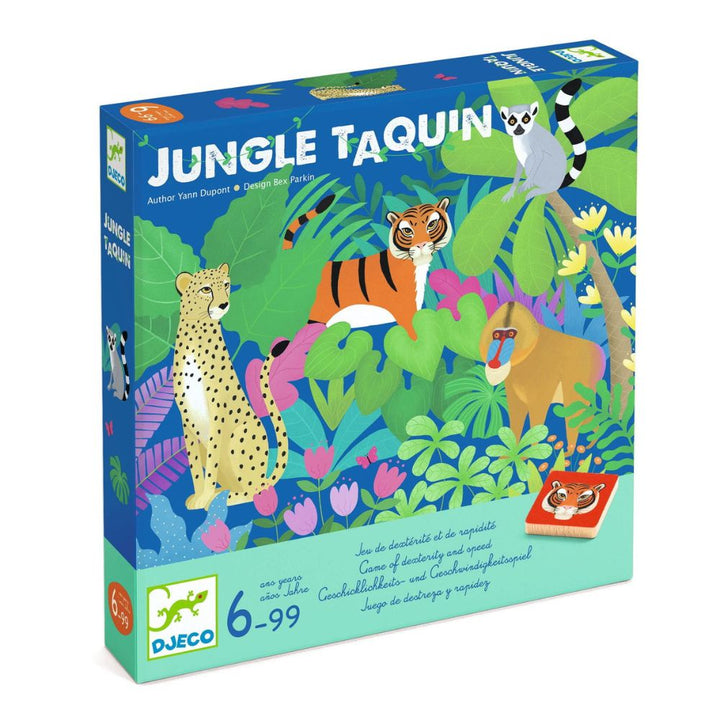 Djeco Gra edukacyjna dla dzieci Jungle Taquin