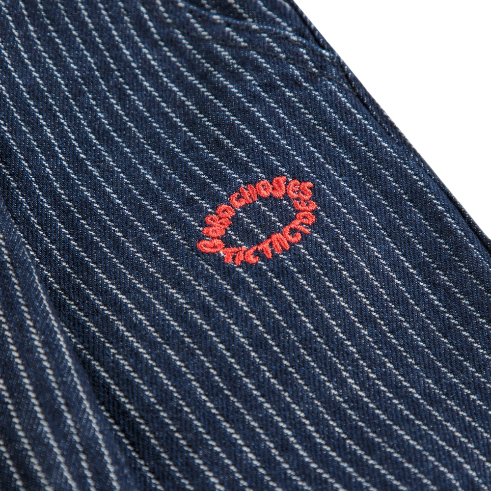 Bobo Choses Spodnie dżinsowe Tic Tac Toe Navy Blue