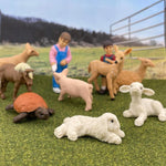 Safari Ltd Figurki dla dzieci w tubie Małe zwierzątka z Mini Zoo