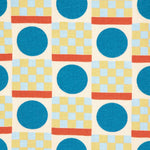 Bobo Choses Legginsy dla dziewczynki Geometric Scacs all over Offwhite