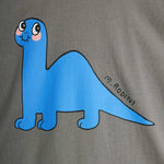 Mini Rodini Koszulka dla dzieci Dino Grey