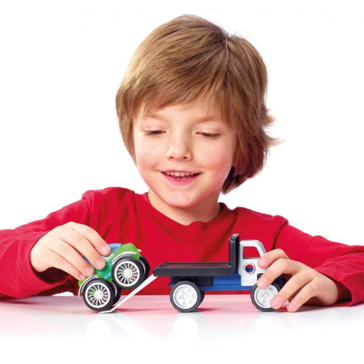 SmartMax Klocki magnetyczne dla dzieci Power Vehicles Mix
