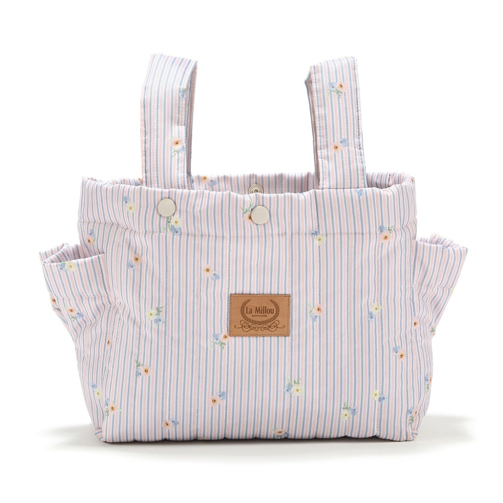 La Millou Organizer do wózka ortalion pikowany English Garden