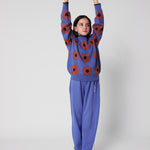 Bobo Choses Sweter dla dzieci Kaleidoscope All Over Purple