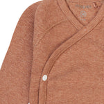 Noppies Koszulka dla niemowlaka z długim rękawem Nanyuki Cafe au Lait Melange