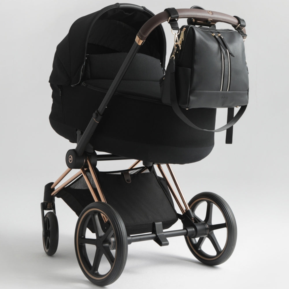 JOISSY Torba dla mamy MINI black/gun metal 2.0
