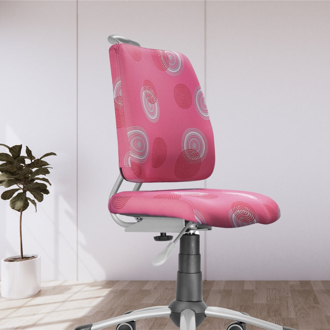 Mayer Ergonomiczne krzesło rosnące z dzieckiem Actikid A3 różowe kółka