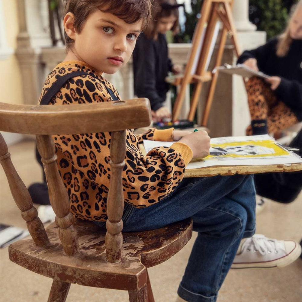 Mini Rodini Bluza dla dziecka Leopard