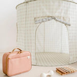 3 Sprouts Namiot dla dzieci Recycled Gingham Beige