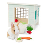 Our Generation Chatka z króliczkiem i akcesoriami Bunny Hutch Playset