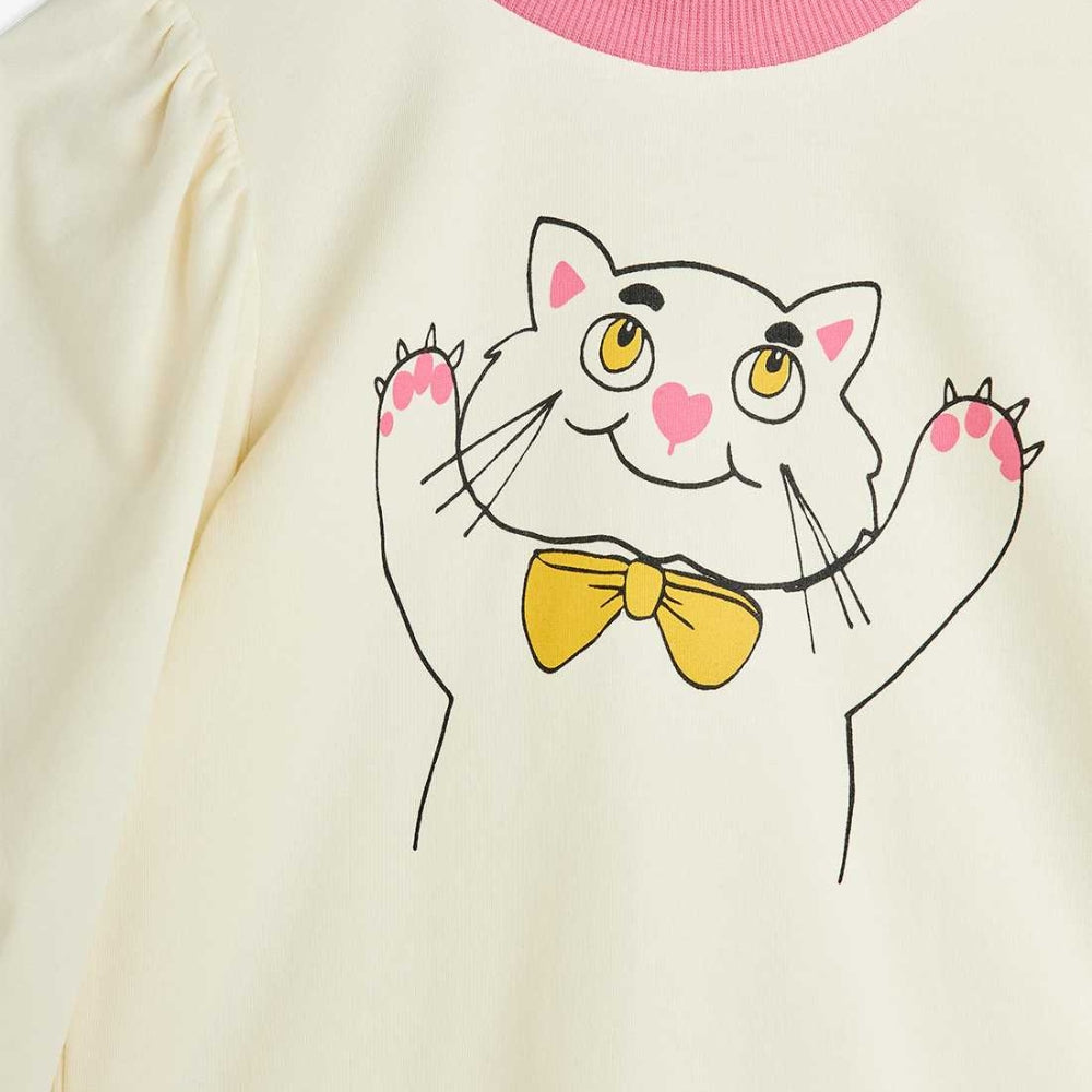 Mini Rodini Bluzka dla dzieci z długimi rękawami Cat