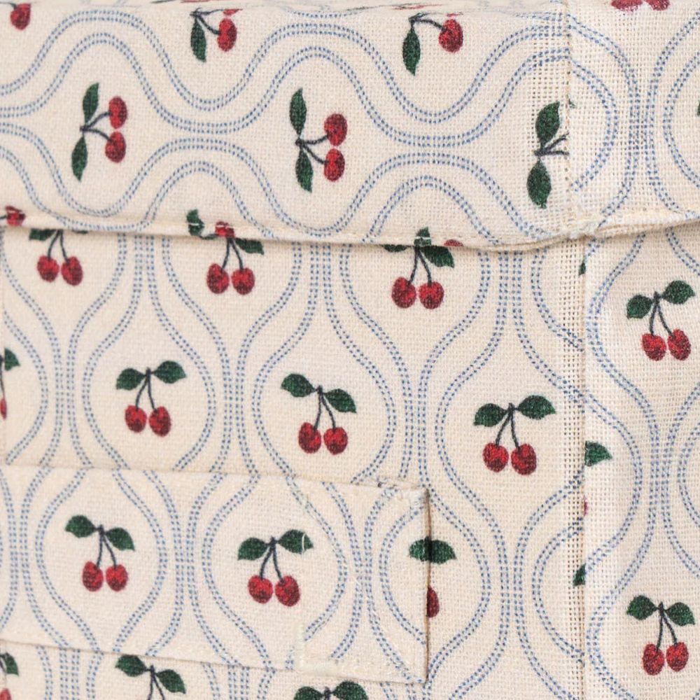Konges Slojd Koszyk do przechowywania zabawek Cherry Motif