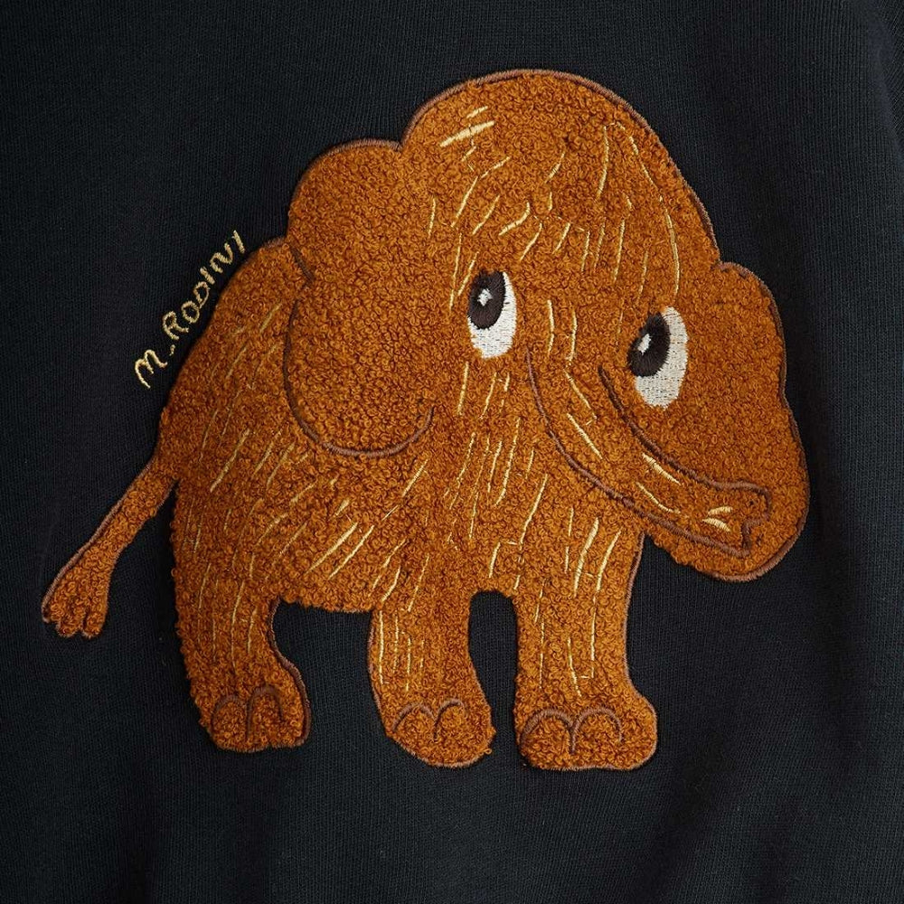 Mini Rodini Bluza dla dzieci z nadrukiem Mammoth
