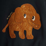 Mini Rodini Bluza dla dzieci z nadrukiem Mammoth