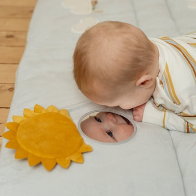 Little Dutch Interaktywna mata aktywizująca Vintage Miffy Sunny Stripes