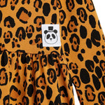 Mini Rodini Sukienka dla dziewczynki Leopard
