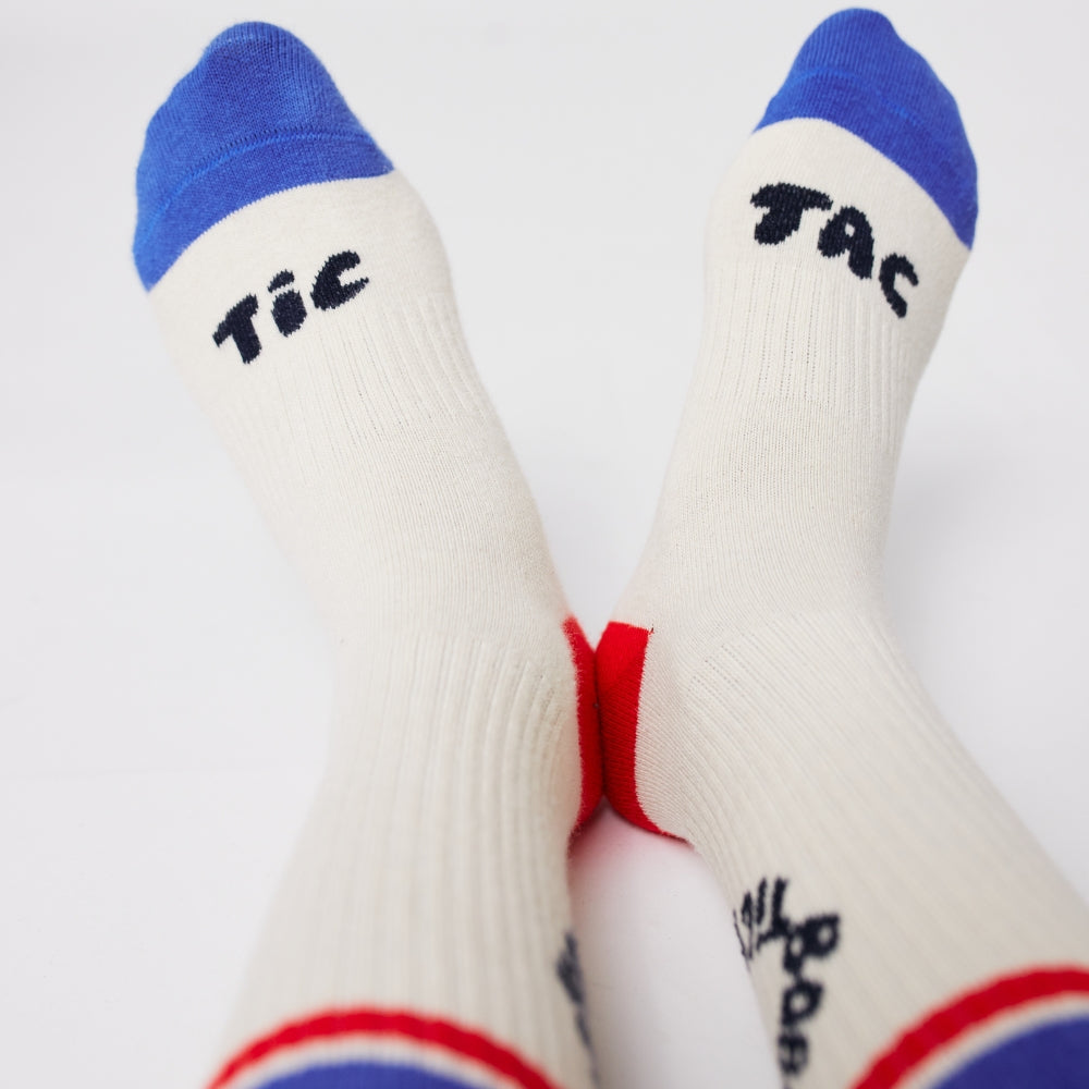 Bobo Choses Skarpetki dla dzieci Tic Tac Toe Color block