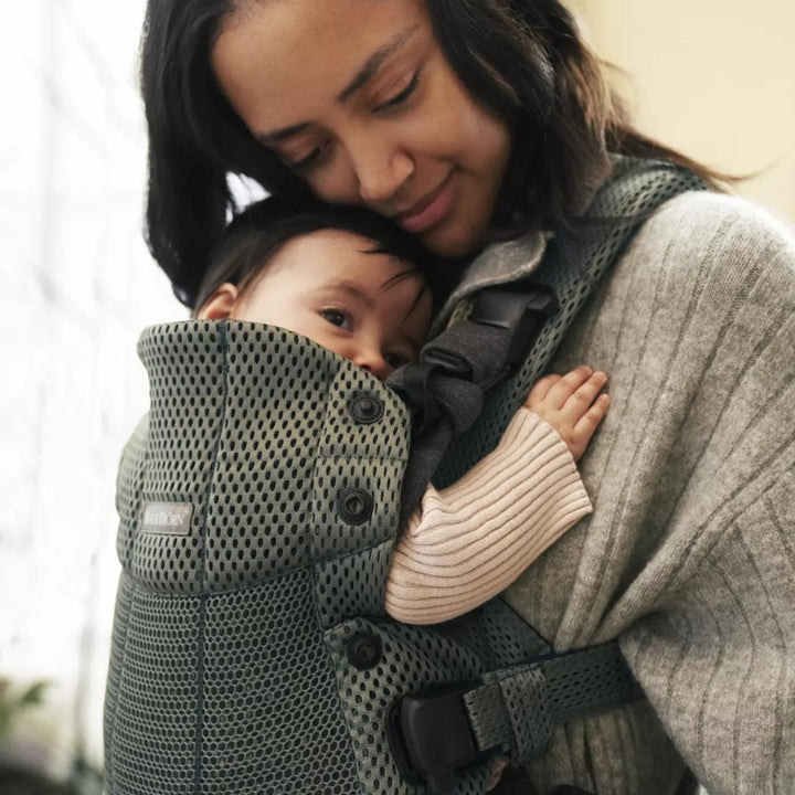 BABYBJORN nosidełko dla niemowlaka Harmony 3D Mesh Zielony