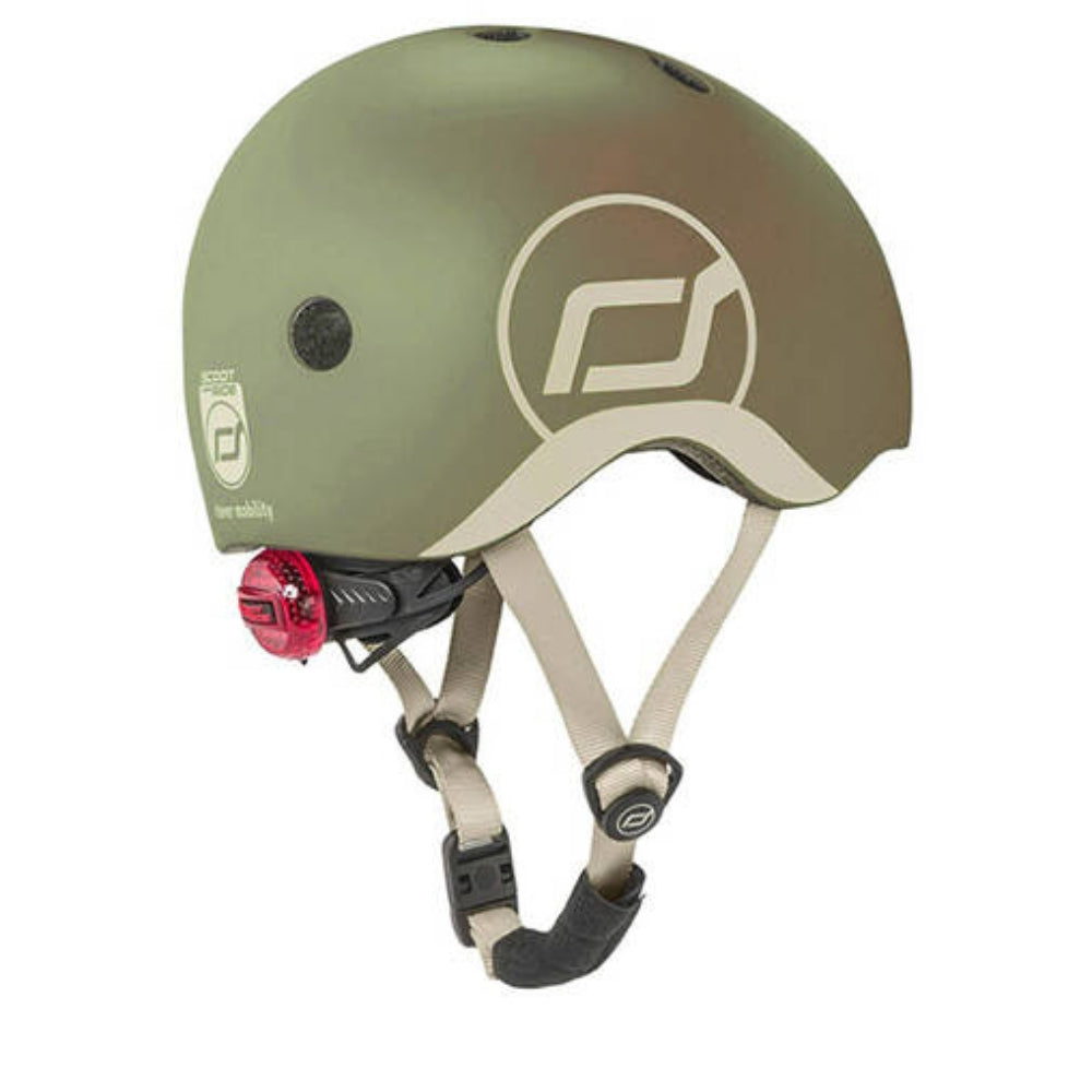 Scootandride Kask dla dzieci XXS-S 1-5 lat Olive