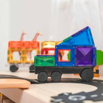 Connetix Klocki magnetyczne dla dzieci Rainbow Transport Pack 50el.