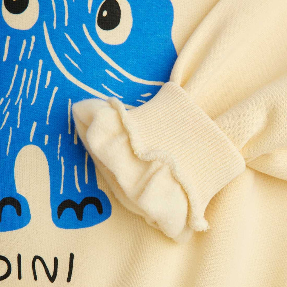 Mini Rodini Bluza dla dzieci Mammoth Offwhite