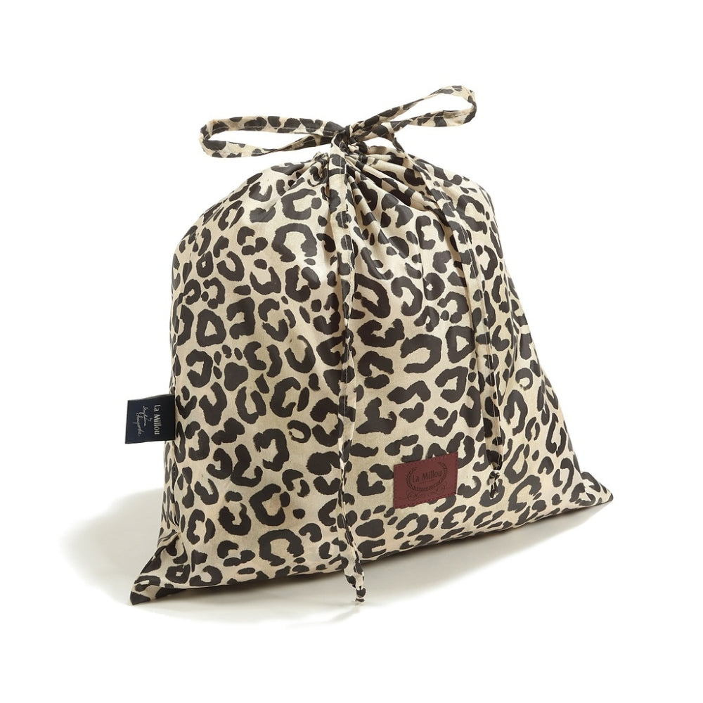 La Millou Torba dla mamy weekendowa Ortalion Leopard Cream