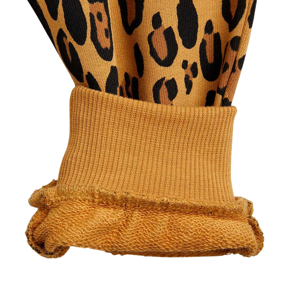 Mini Rodini Spodnie dresowe dla dziecka Leopard