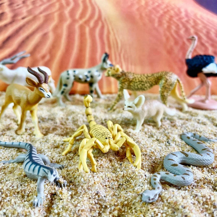 Safari Ltd Figurki zwierząt w tubie Zwierzęta Sahary