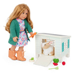 Our Generation Chatka z króliczkiem i akcesoriami Bunny Hutch Playset