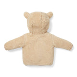 Little Dutch Zapinana bluza z kapturem Teddy Baby Bunny Sand rozmiar 80