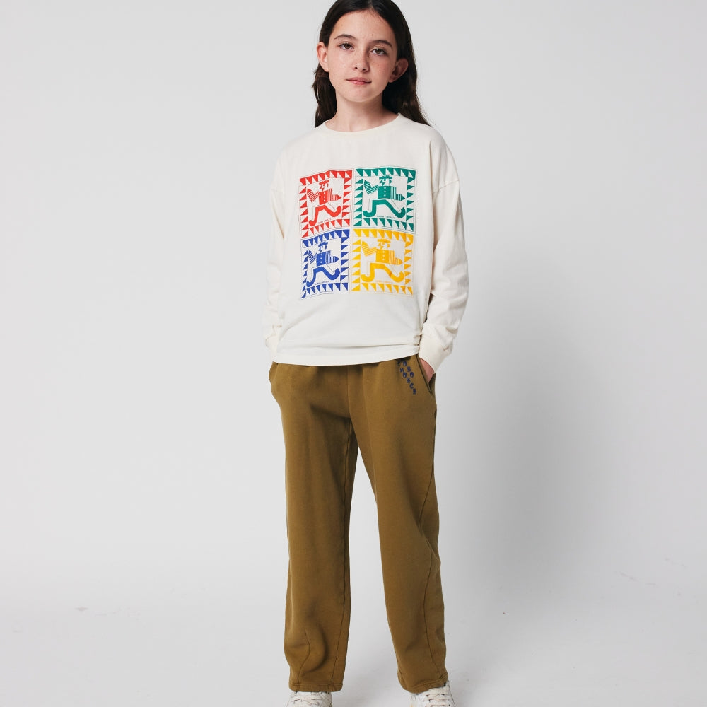 Bobo Choses Spodnie dresowe dla dzieci Brown
