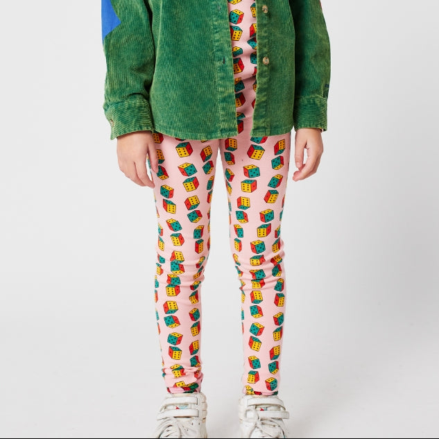 Bobo Choses Leginsy dla dziewczynki Dices all over