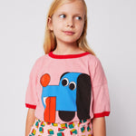 Bobo Choses Koszulka dla dzieci Doggy Mate Red