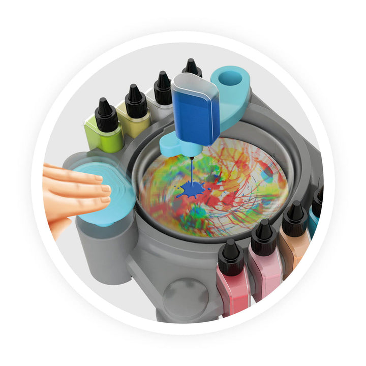 Buki Zestaw kreatywny dla dzieci Professional Studio Malowanie Spin Art
