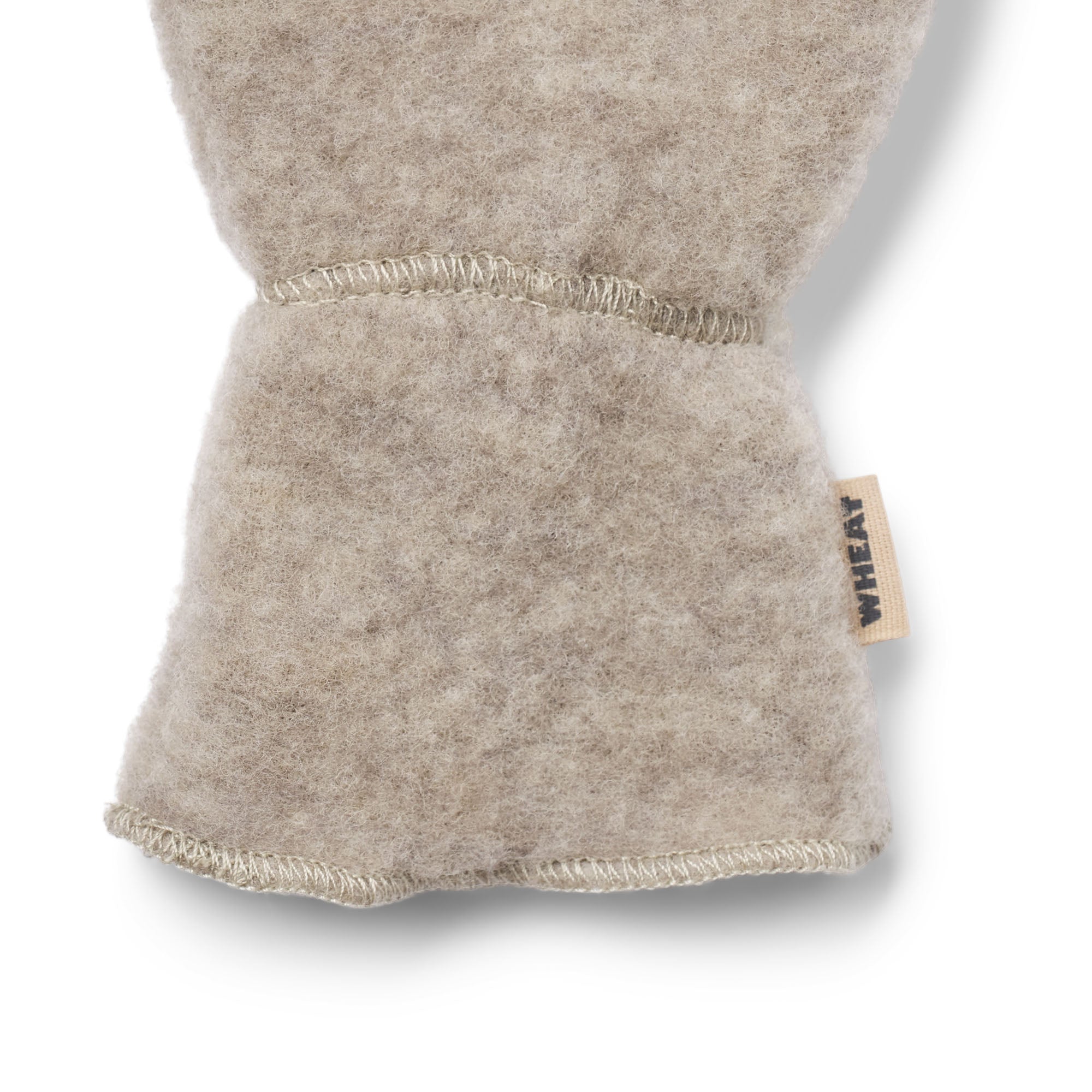 Wheat Wełniane rękawice dla dzieci Fleece Miitens Jay Khaki Melange