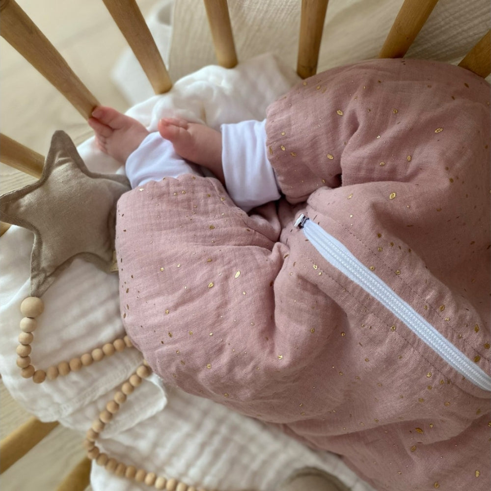 Babysteps Śpiworek z nogawkami Sepia Rose rozmiar S 2,5 TOG
